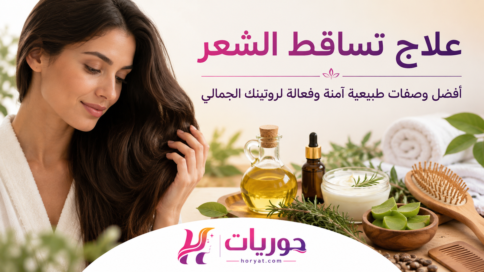 وصفات طبيعية لتساقط الشعر